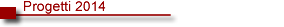 USFIM - Progetti 2014